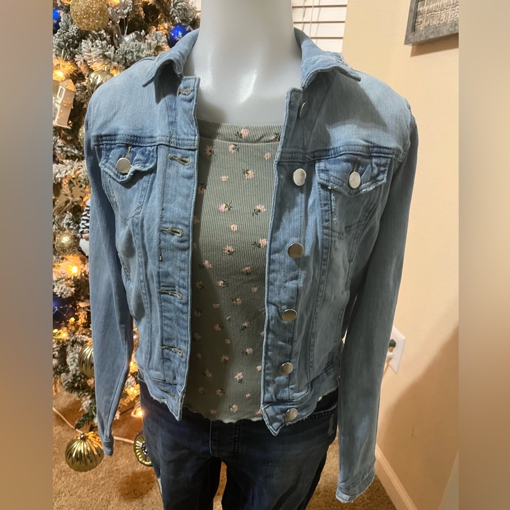 Light wash Jean Jacket